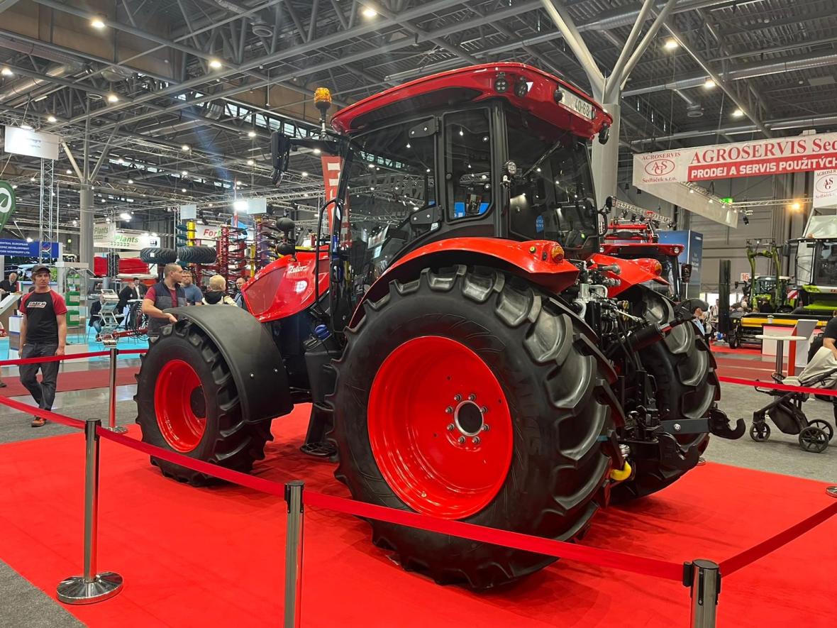 zetor 6 serie op TechAgro beurs Brno 