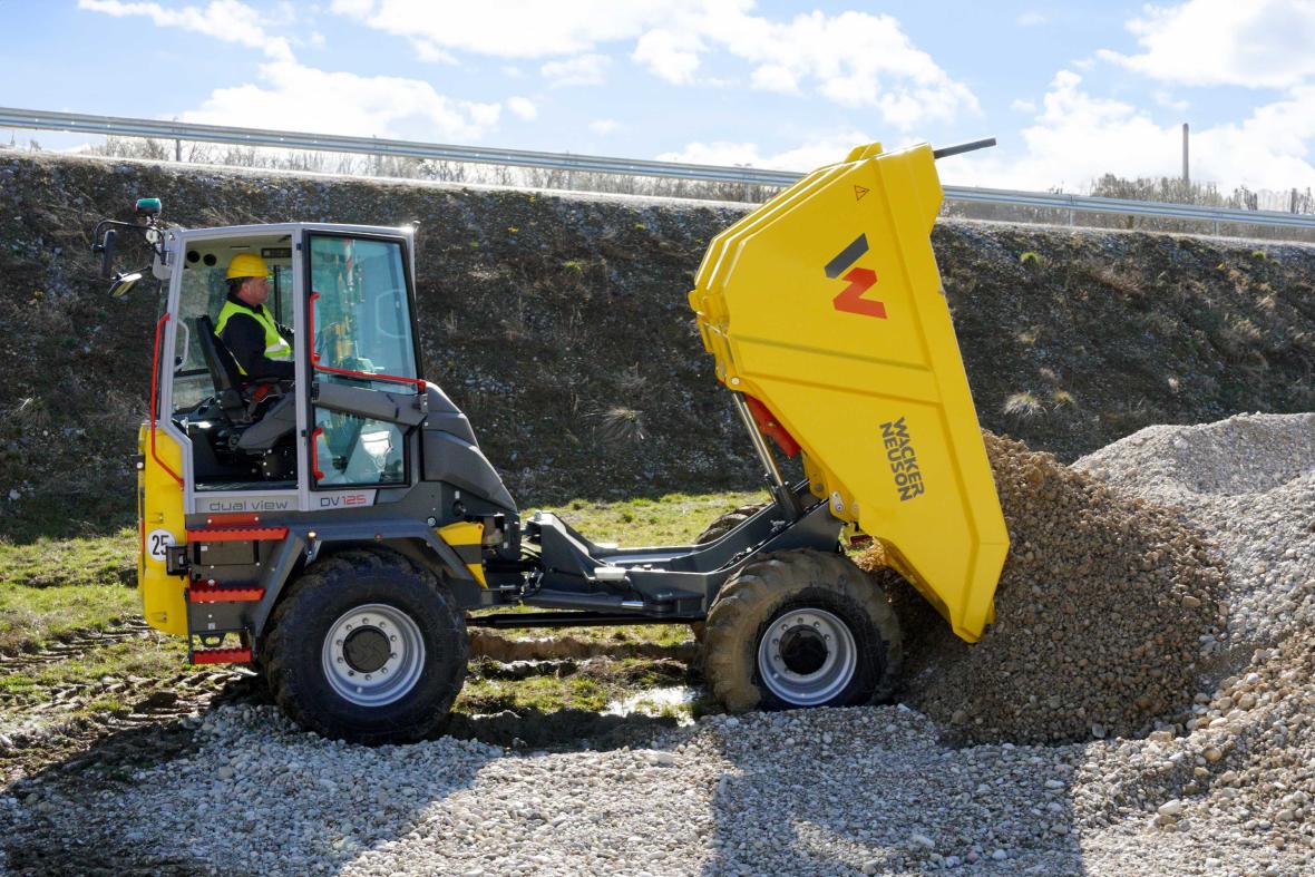 wacker neuson dumper  DV125