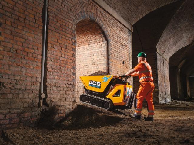 JCB elktrische dumpster