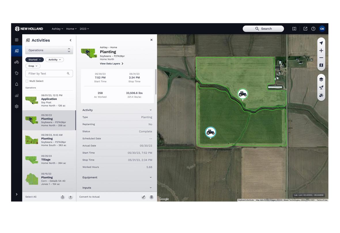 new holland Field Ops