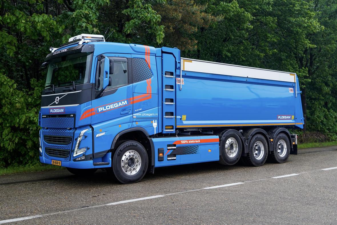 ajk kipper op truck