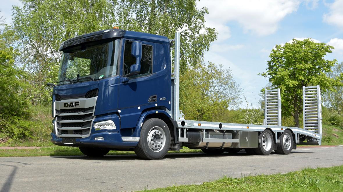 veldhuizen Daf oprijwagen 