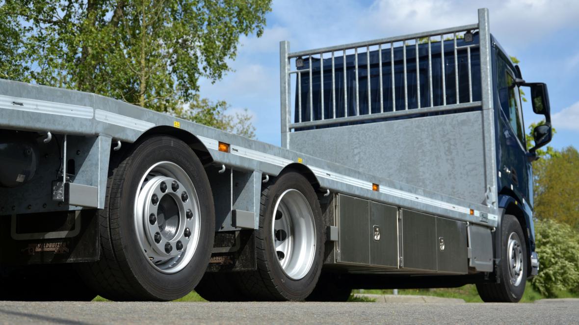 veldhuizen Daf oprijwagen 