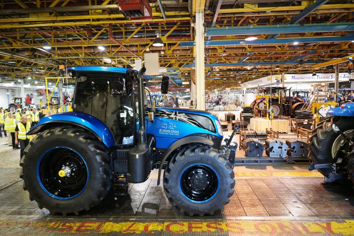 New Holland marks two millionth Basildon