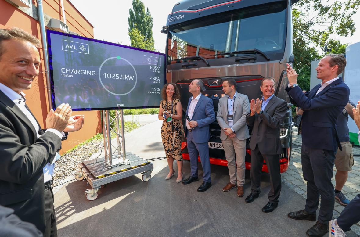 MAN opladen elektrische truck