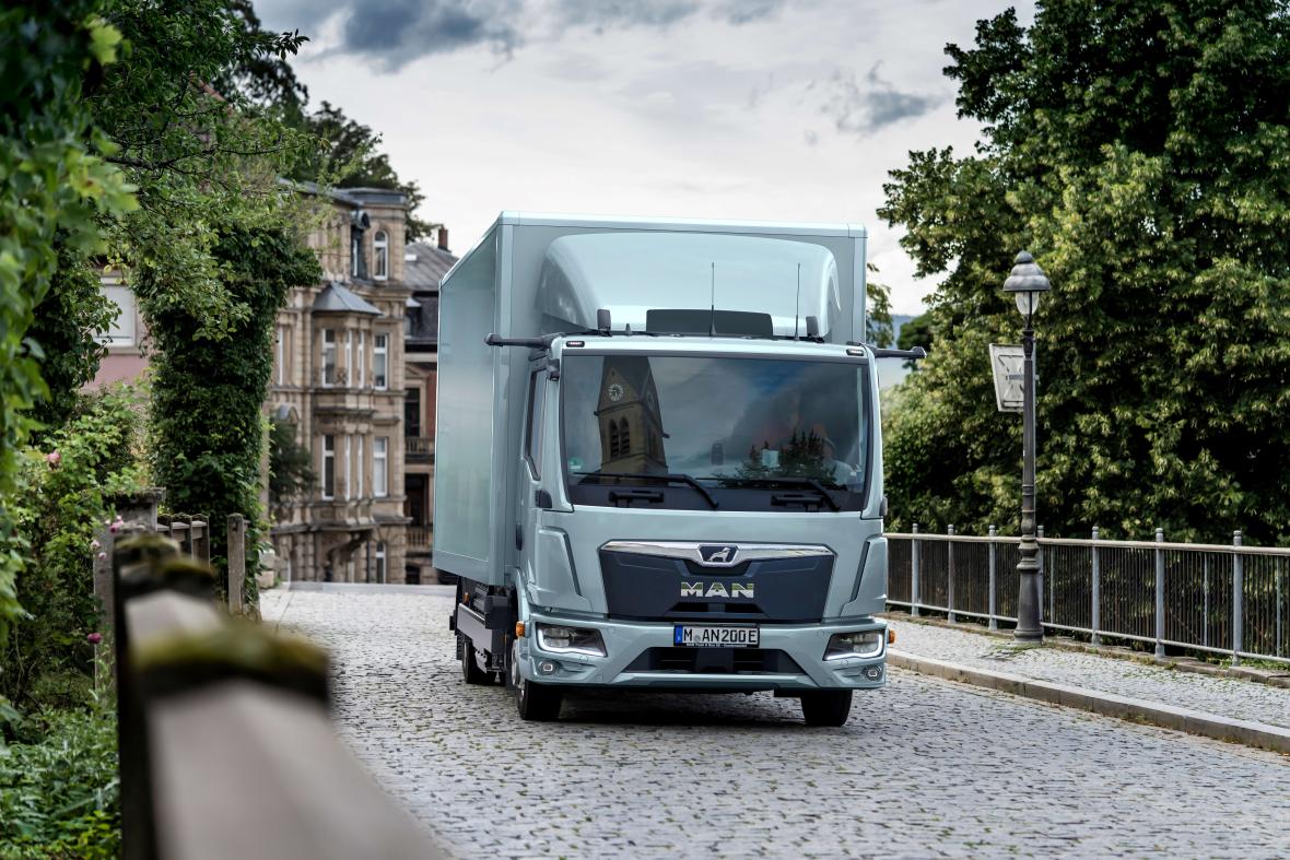 MAN eGTL elektrische truck