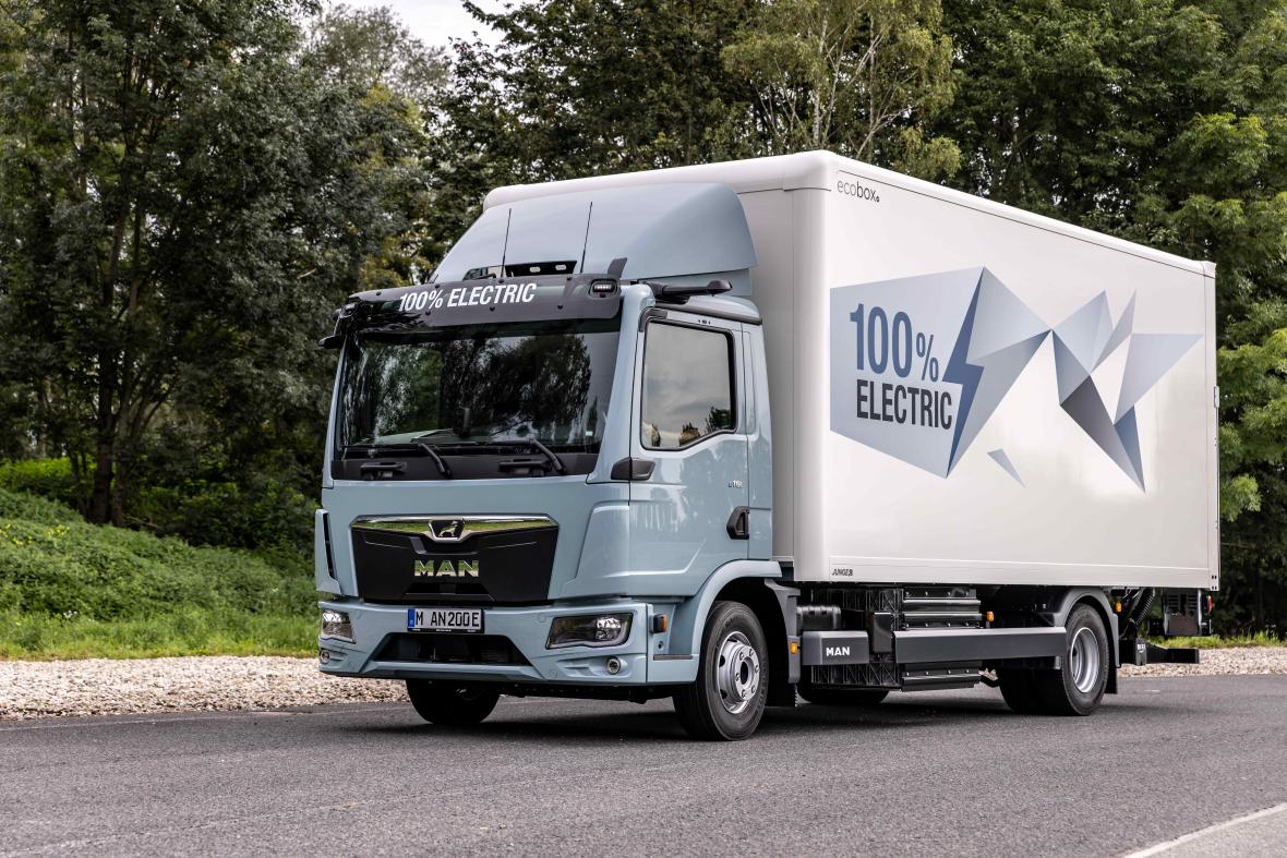 MAN eGTL elektrische truck