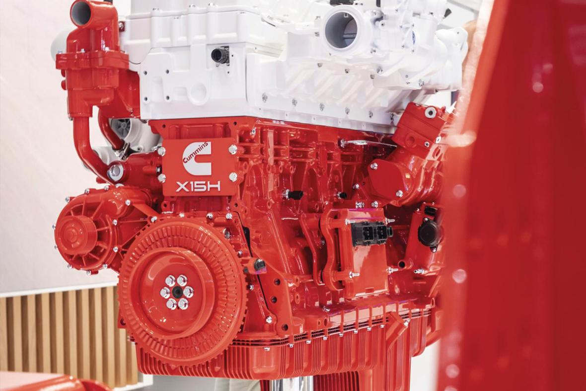 Cummins  Accelera X15H-waterstof zuigermotor