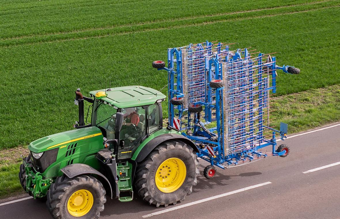 lemken 12 m brede eg transport