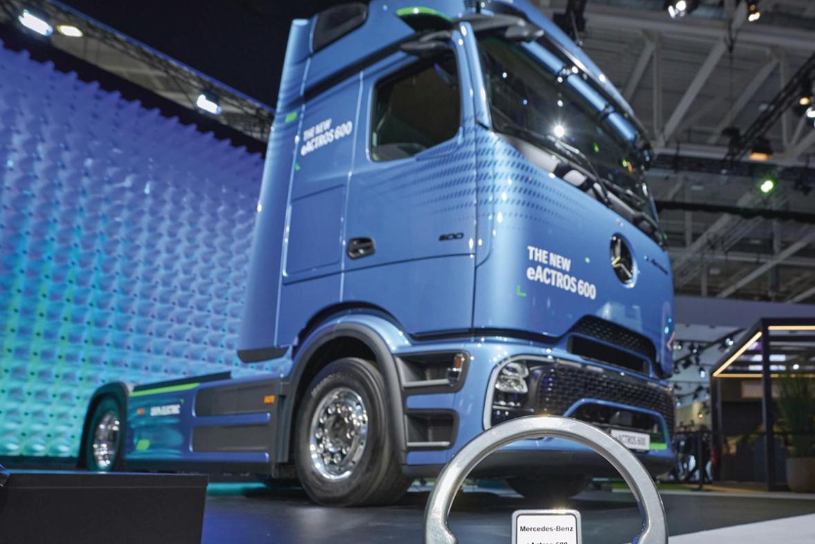 Mercedes langeafstands truck eActros