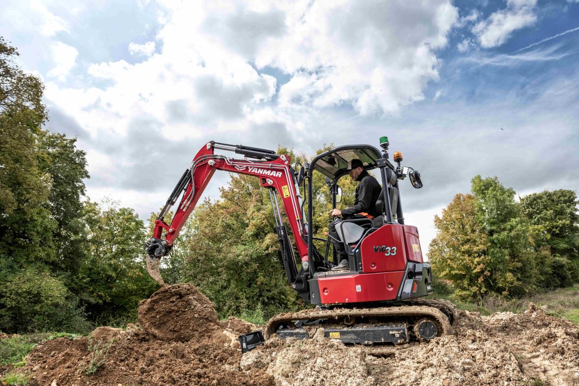 Yanmar Vio 38-7 minigraafmachine
