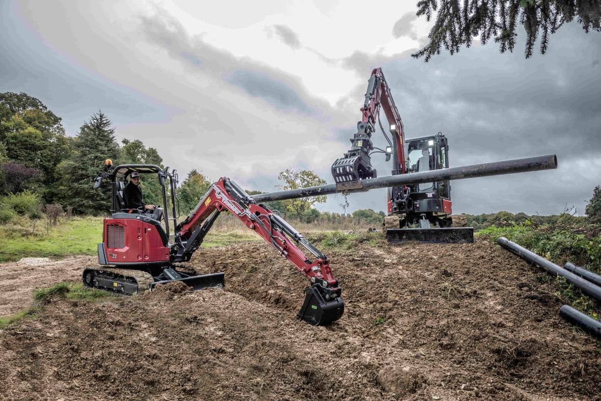 Yanmar Vio 38-7 minigraafmachine