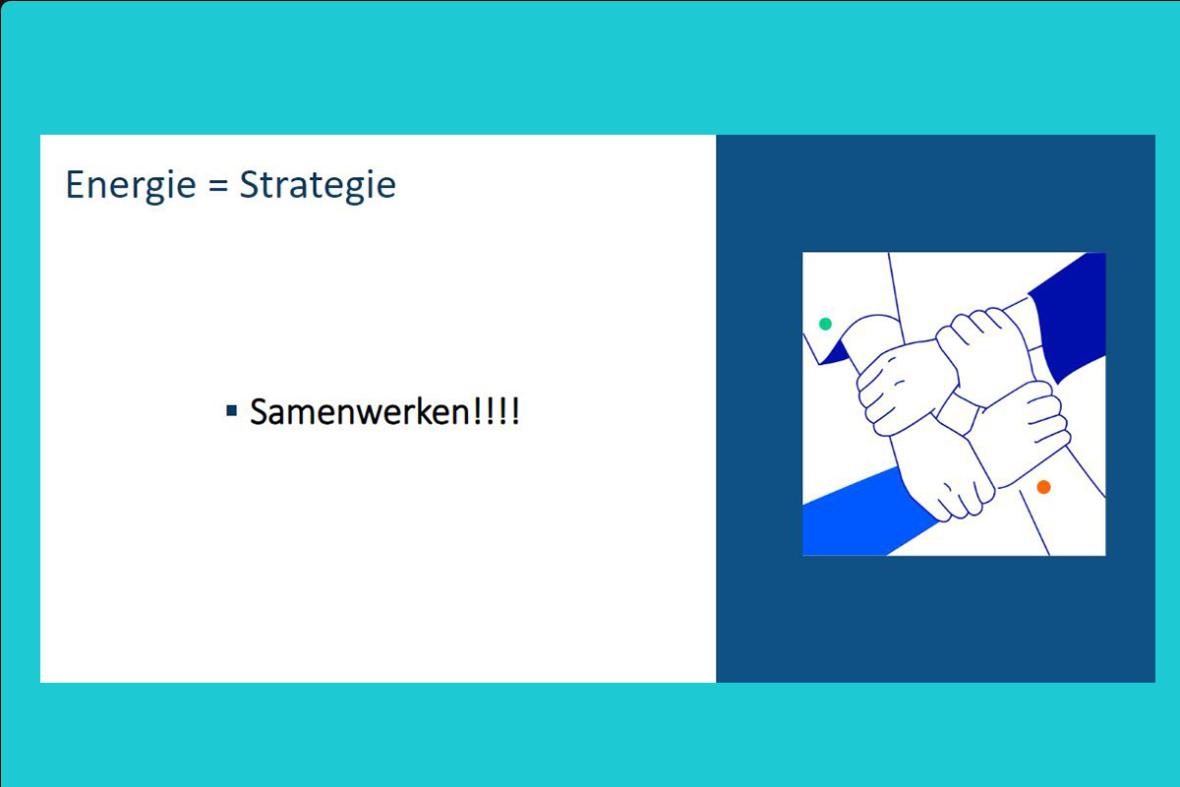 Energie, strategie, samenwerken