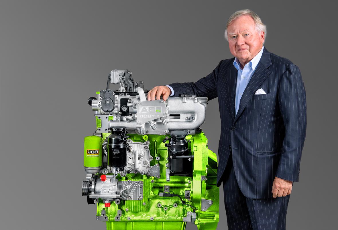 JCB Hydrogen motor