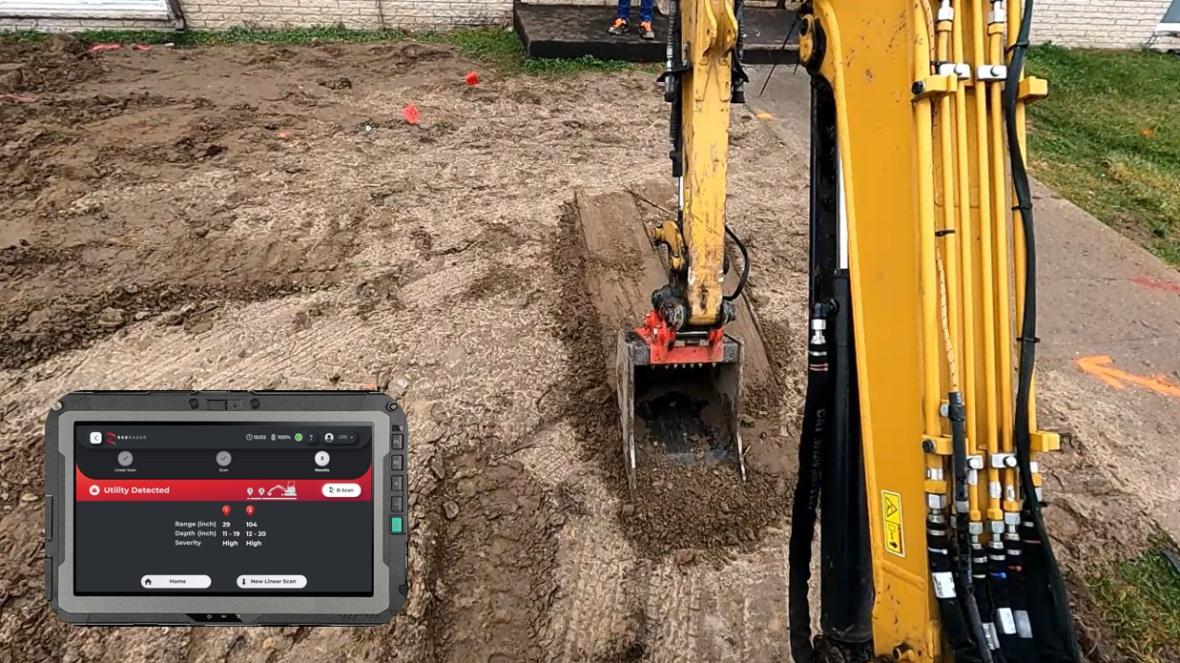 engcon rodradar kabels en leidingdetectie