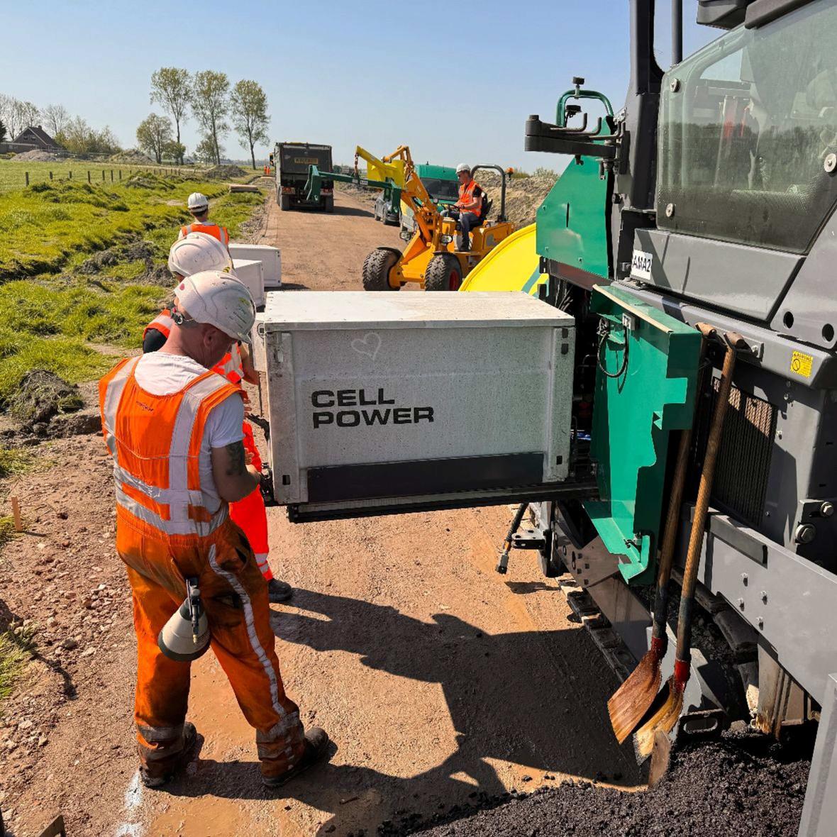 Motrac industries elektrificeert asfaltset