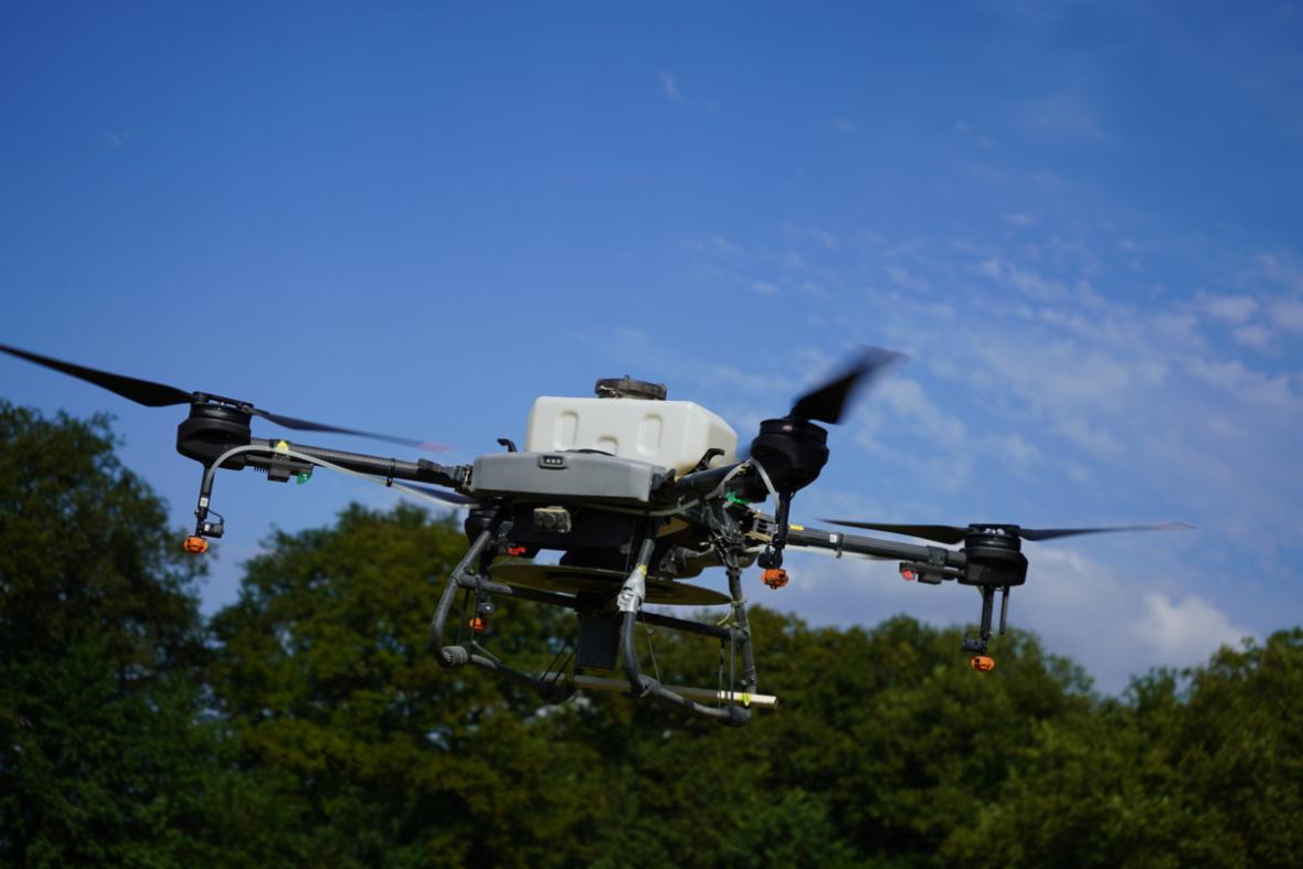 Demodag Biodiversiteit en Techniek 2024, drone