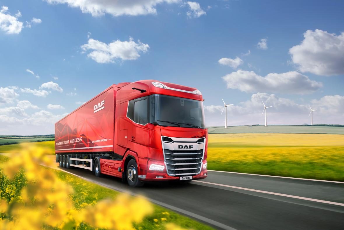DAF XF op B100