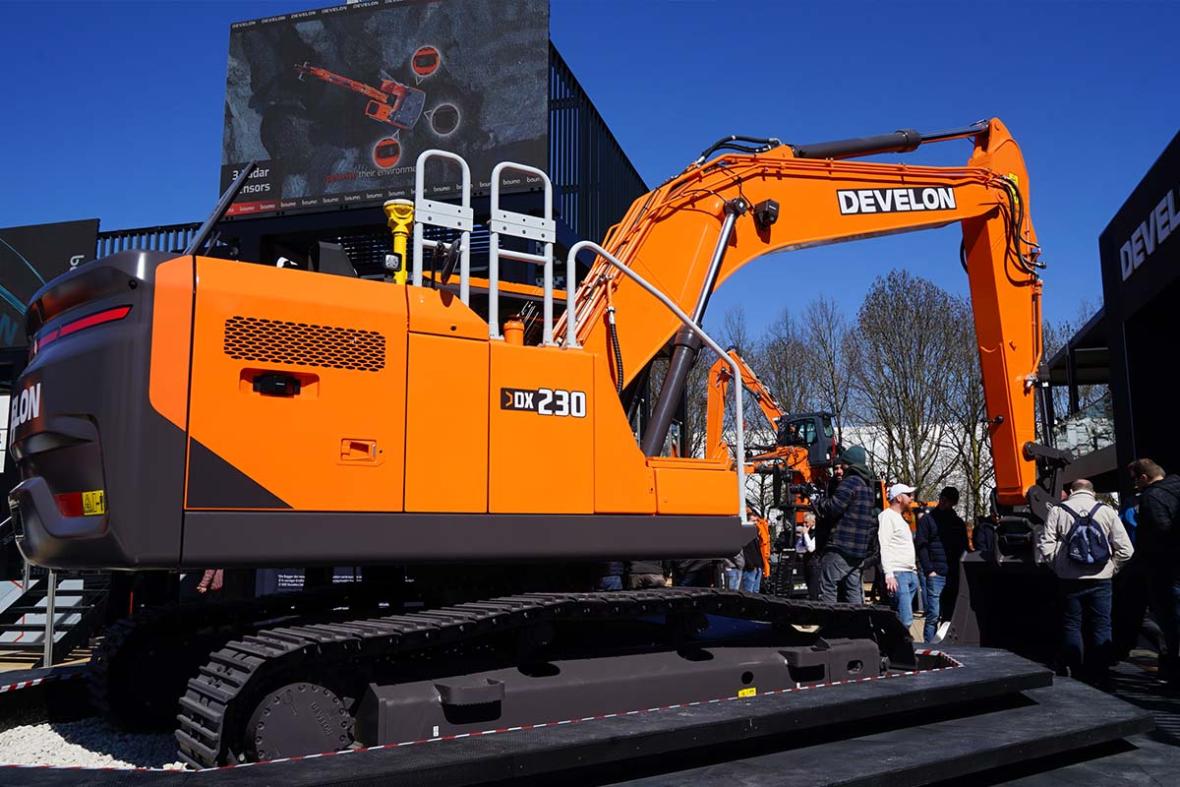 Bauma 2025 Develon rupskraan