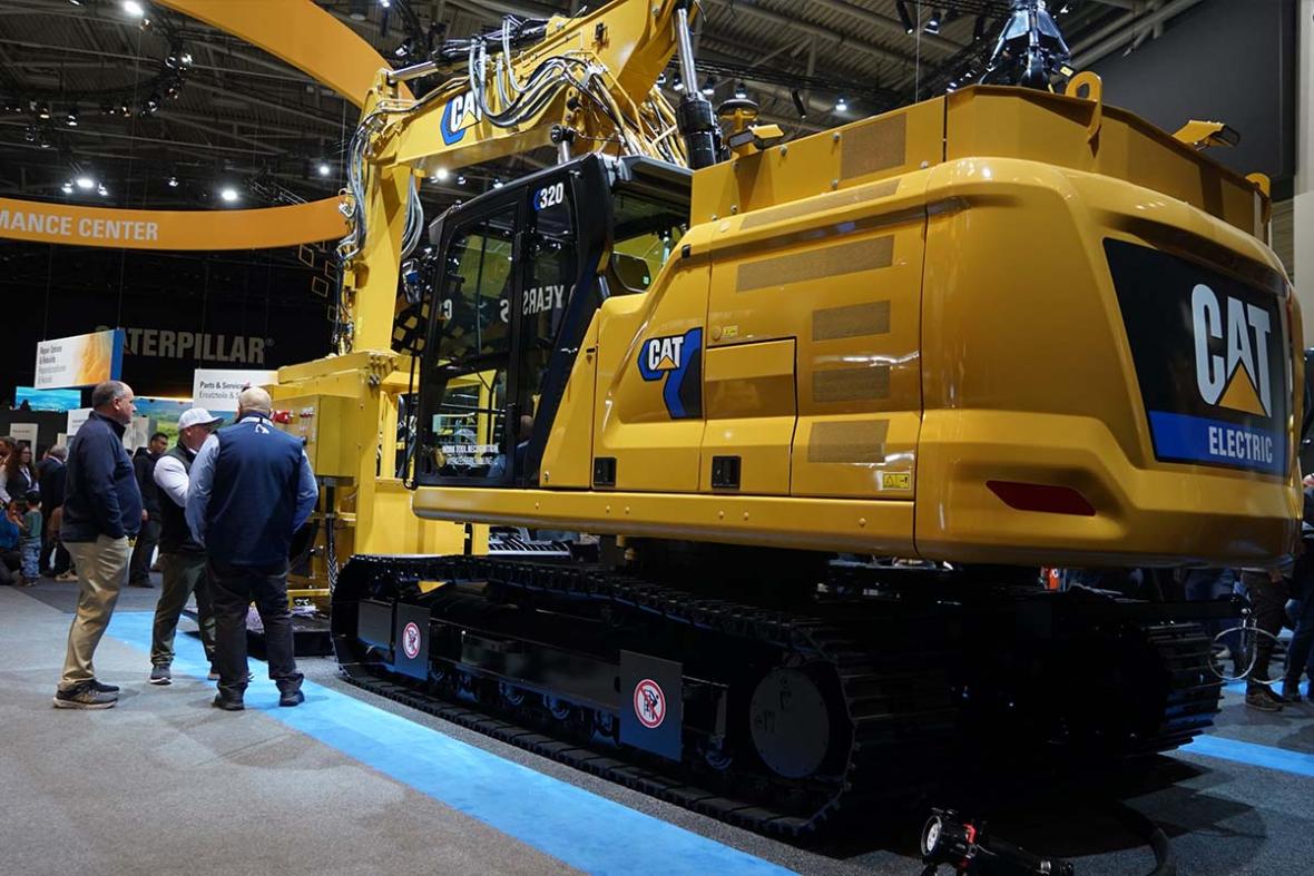 Bauma 2025 elektrische Cat 