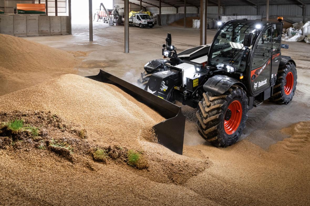Bobcat verreiker voor landbouw