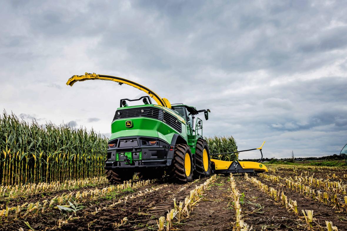 John Deere F8 en F9 hakselaars