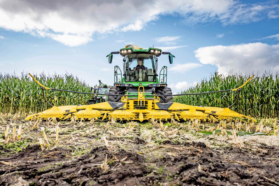 John Deere F8 en F9 hakselaars