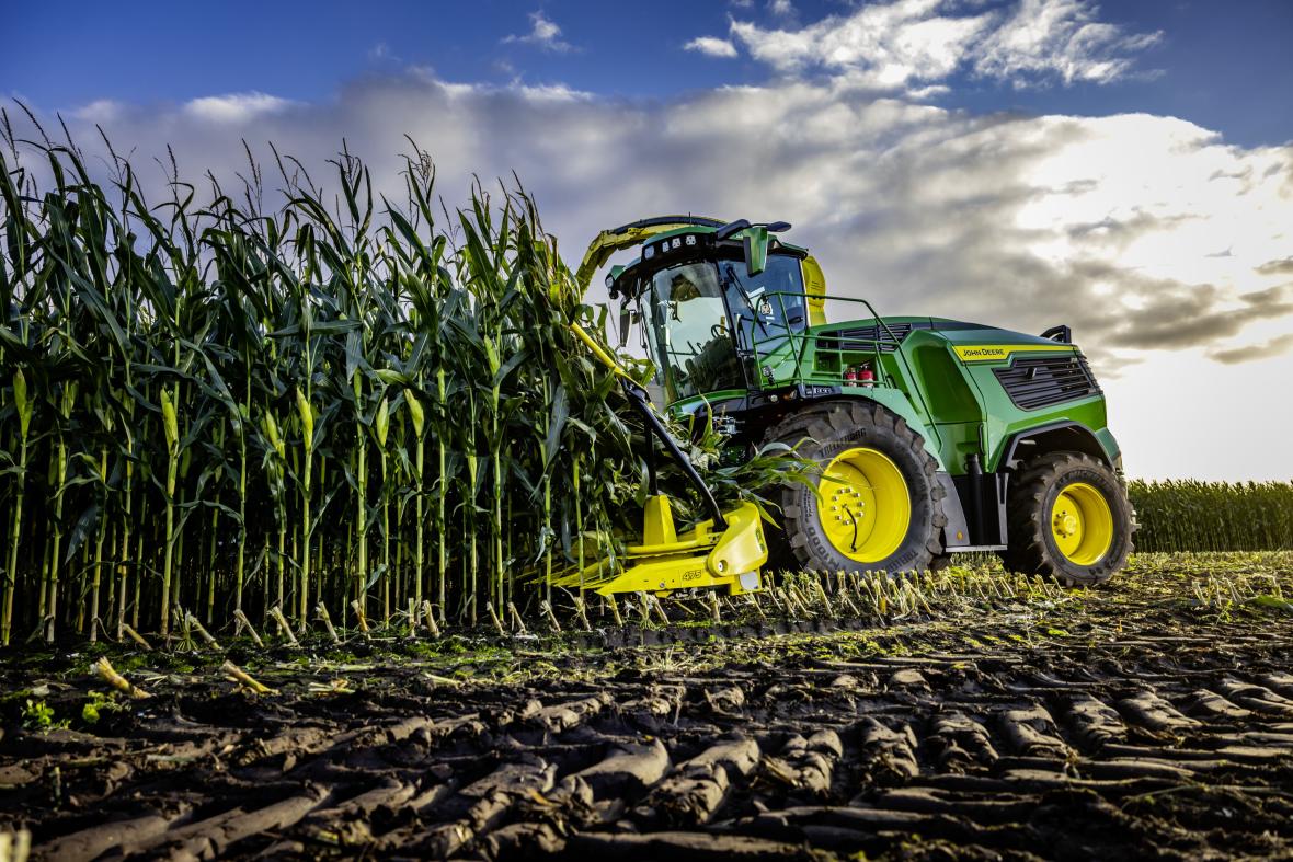 John Deere F8 en F9 hakselaars