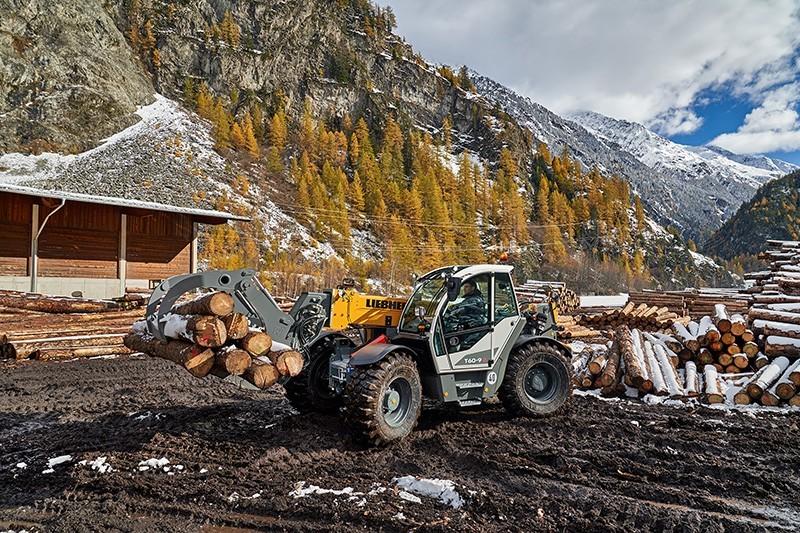 Liebherr bosbouwverreiker