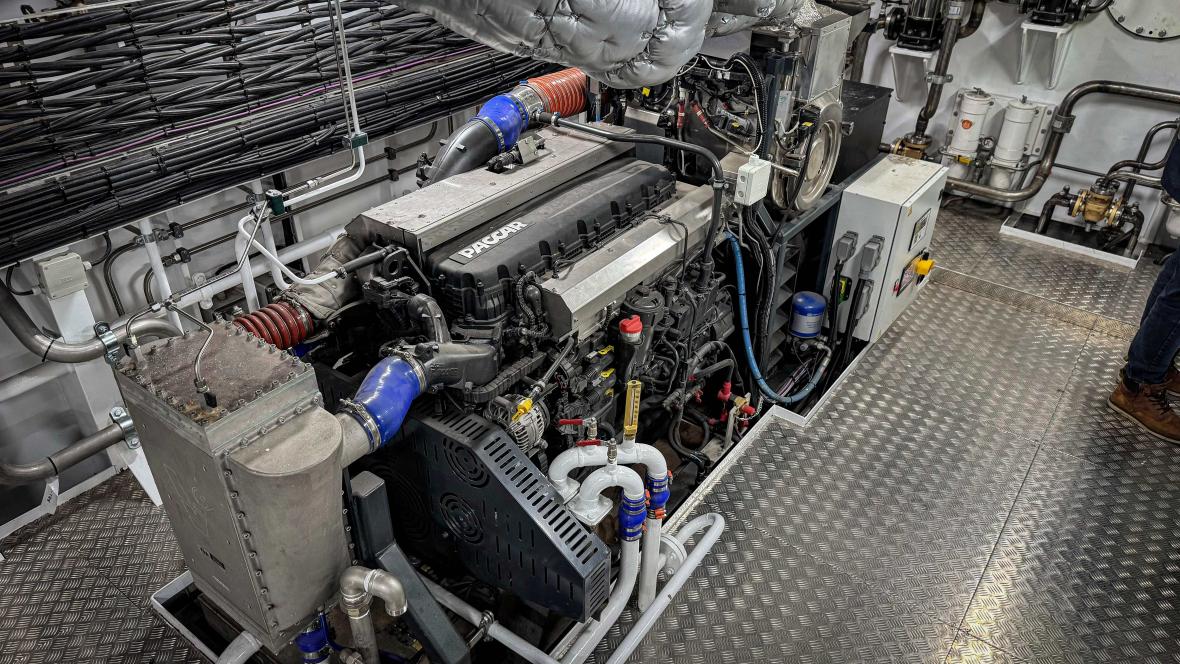 daf paccar motoren in schip