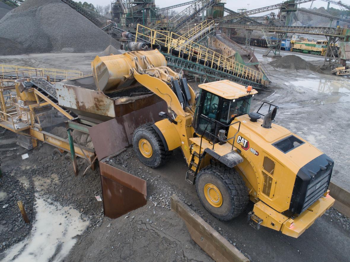 cat 980 wiellader 