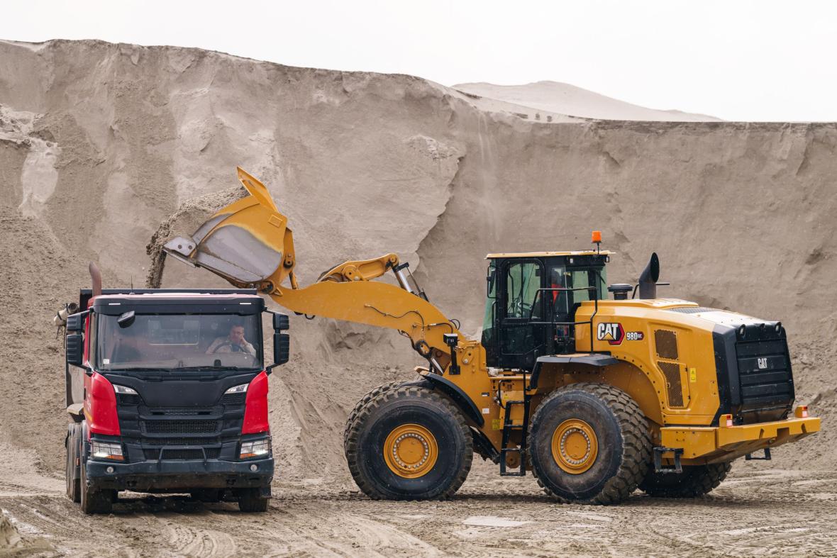 cat 980 wiellader 