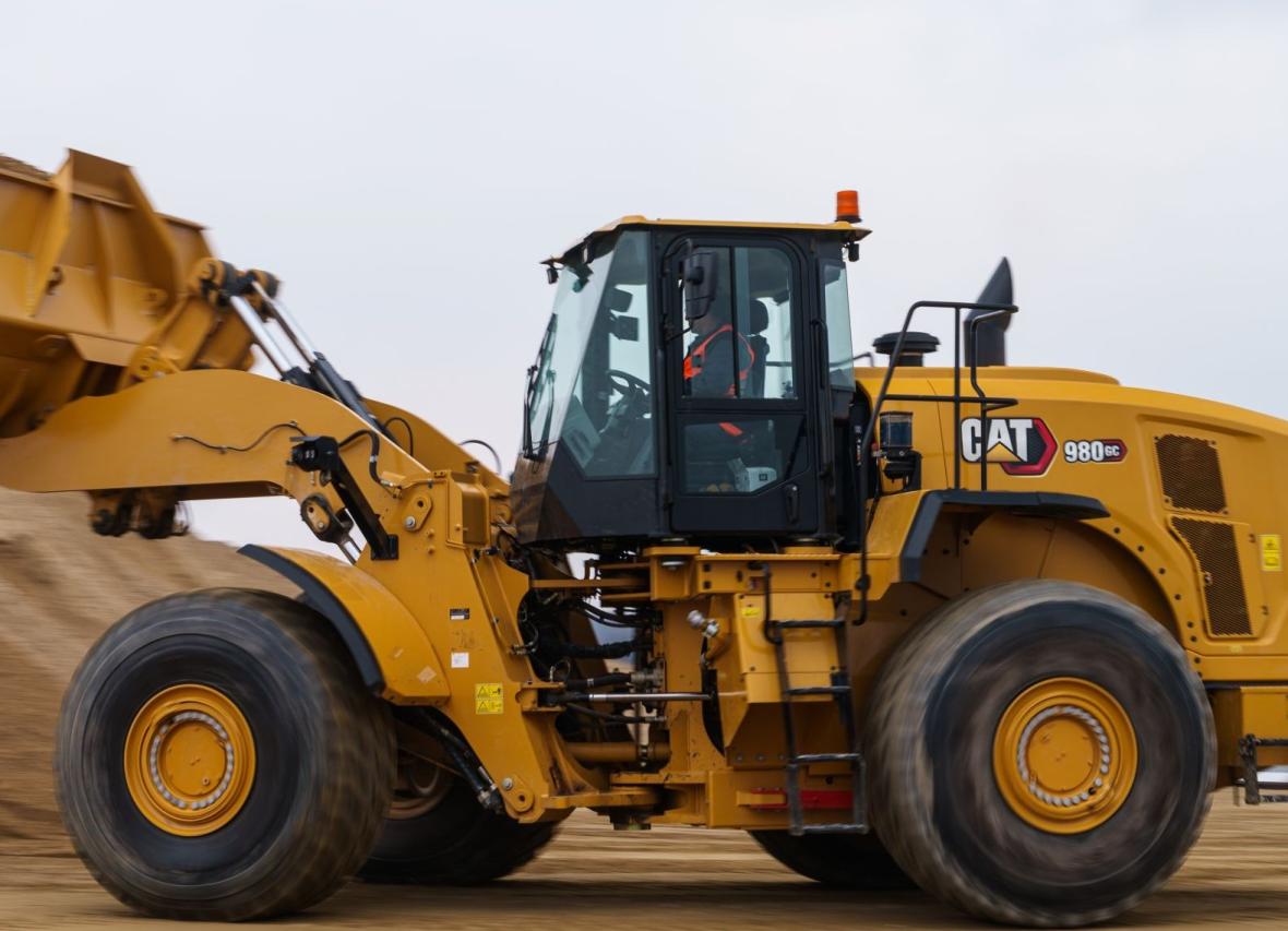 cat 980 wiellader 