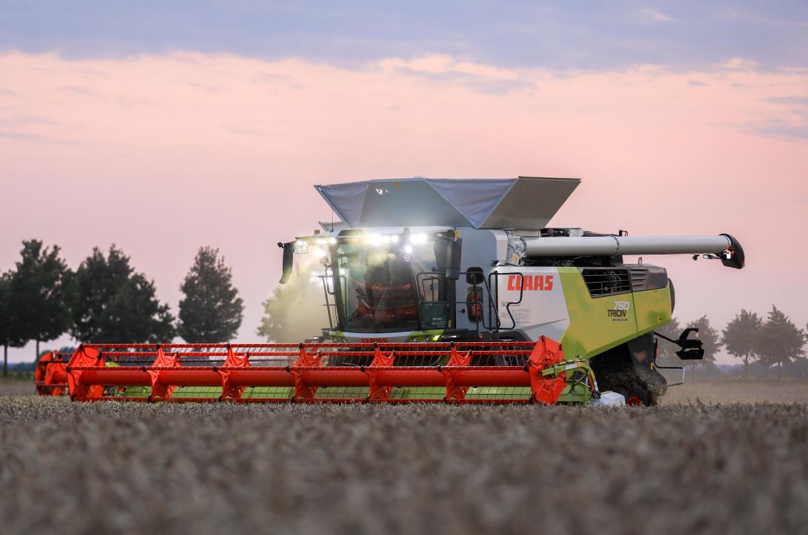 Claas Trion 740 maaidorser 