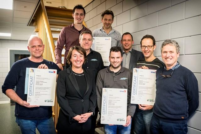 De eerste deelnemers met Fertigarant certificaat
