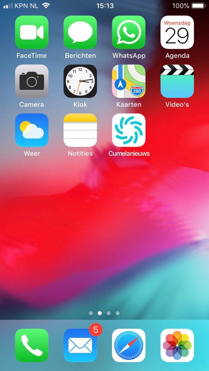 iPhone snelkoppeling