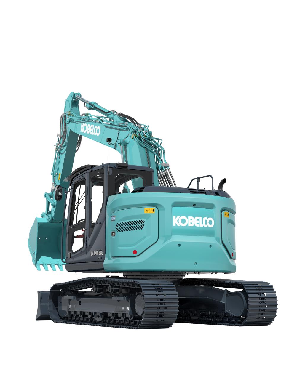Kobelco uitgesneden