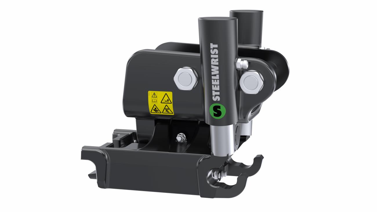 steelwrist kantelstuk voor minigraafmachines