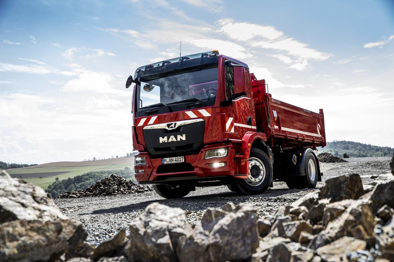 MAN TL bouwtruck