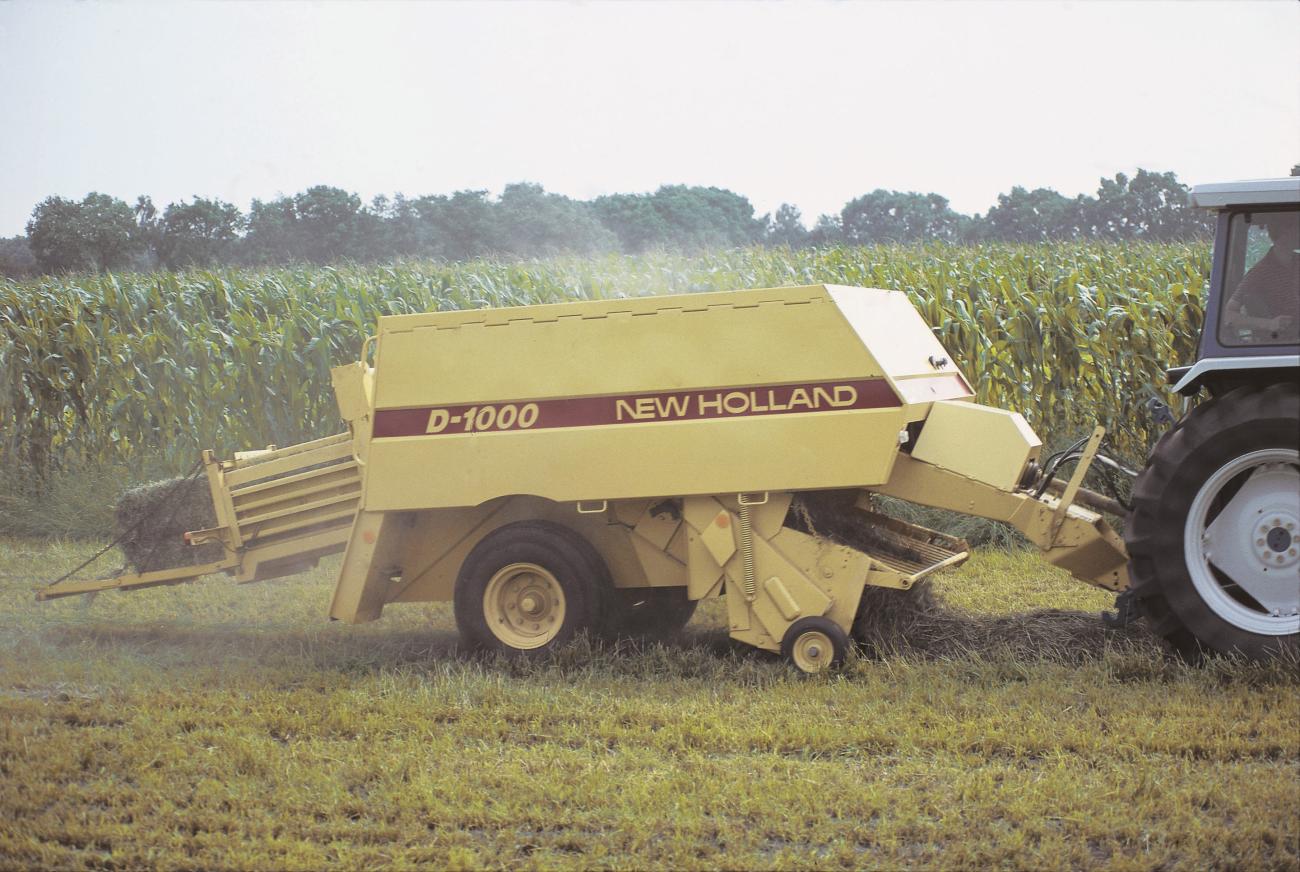 new holland's eerste D 1000 grootpakpers in actie