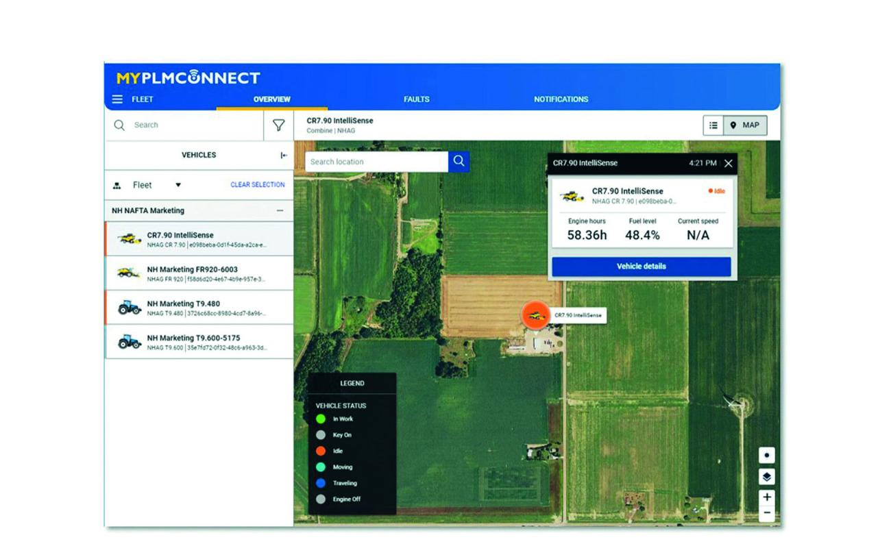 New Holland Myplan maaidorsers 