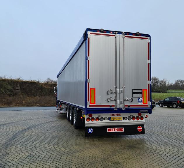 Bulthuis kraker schuifvloertrailer