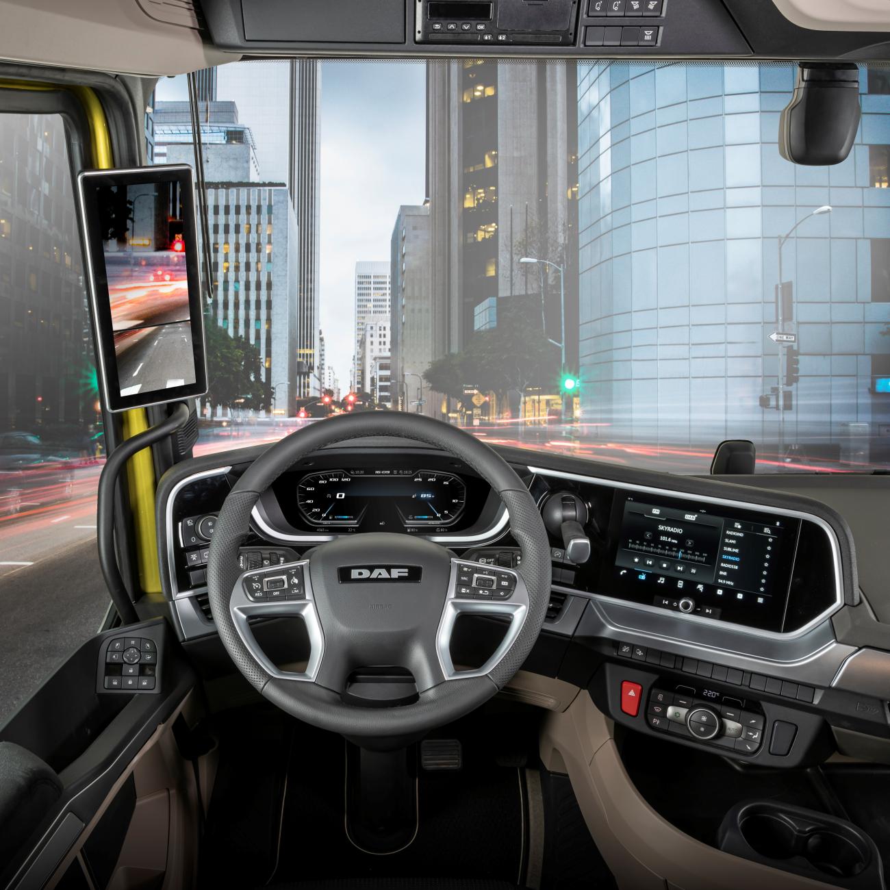 DAF dashboard nieuwe XF, XG trucks 2021