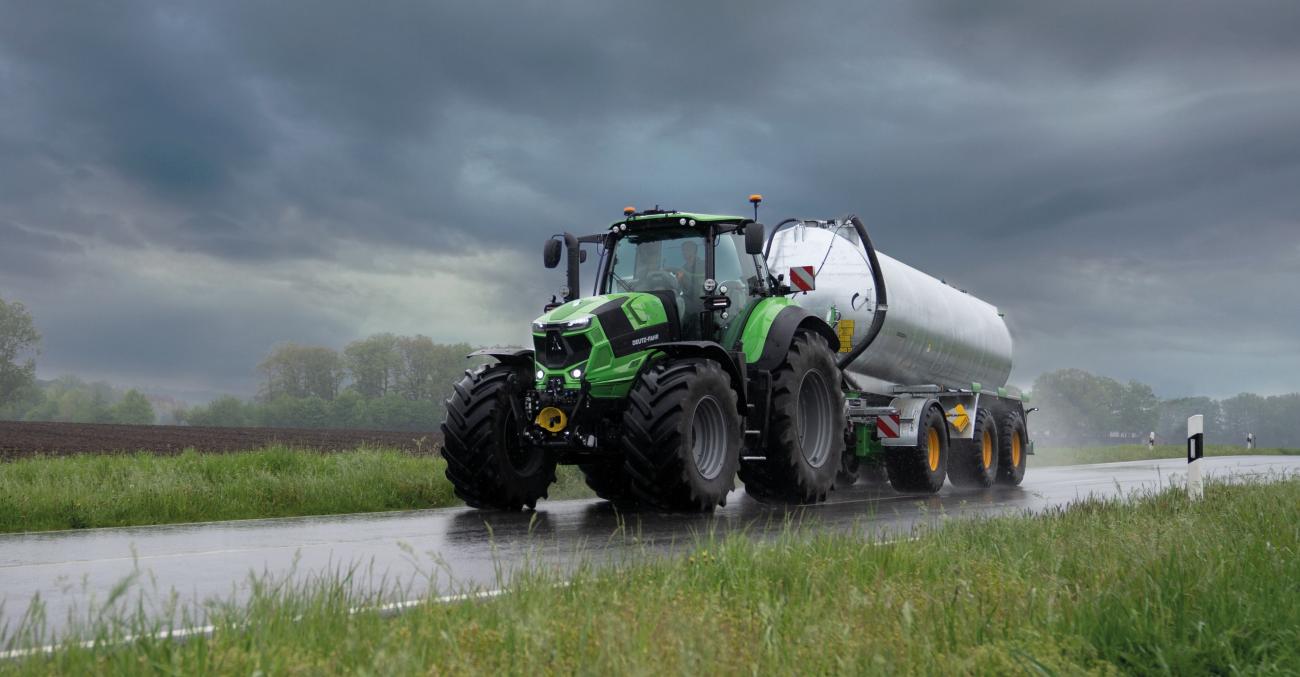 Deutz Fahr TTV 7 serie mesttransport