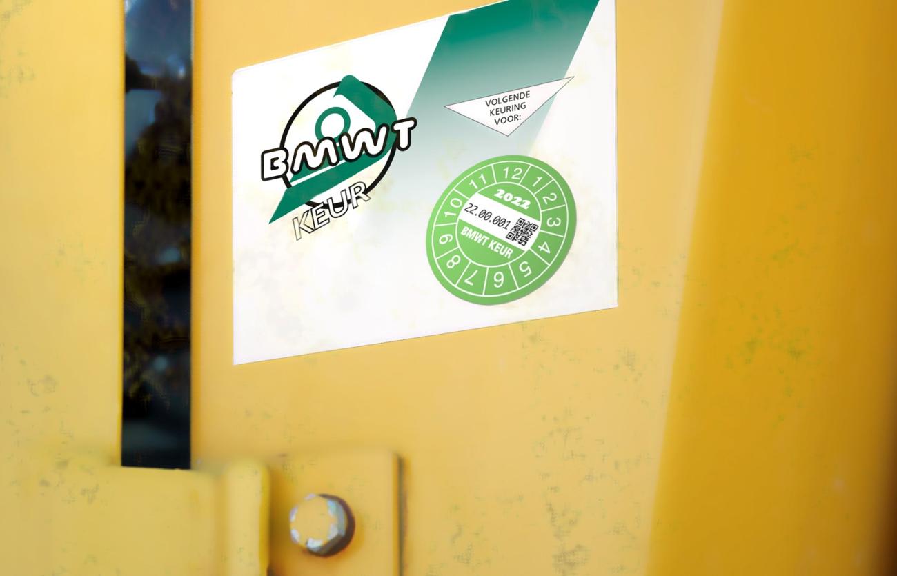 bmwt keur sticker