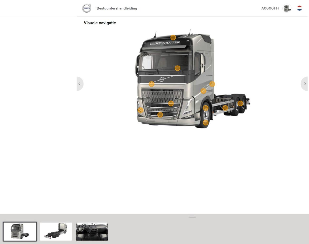 online bestuurdershandleiding Volvo trucks 