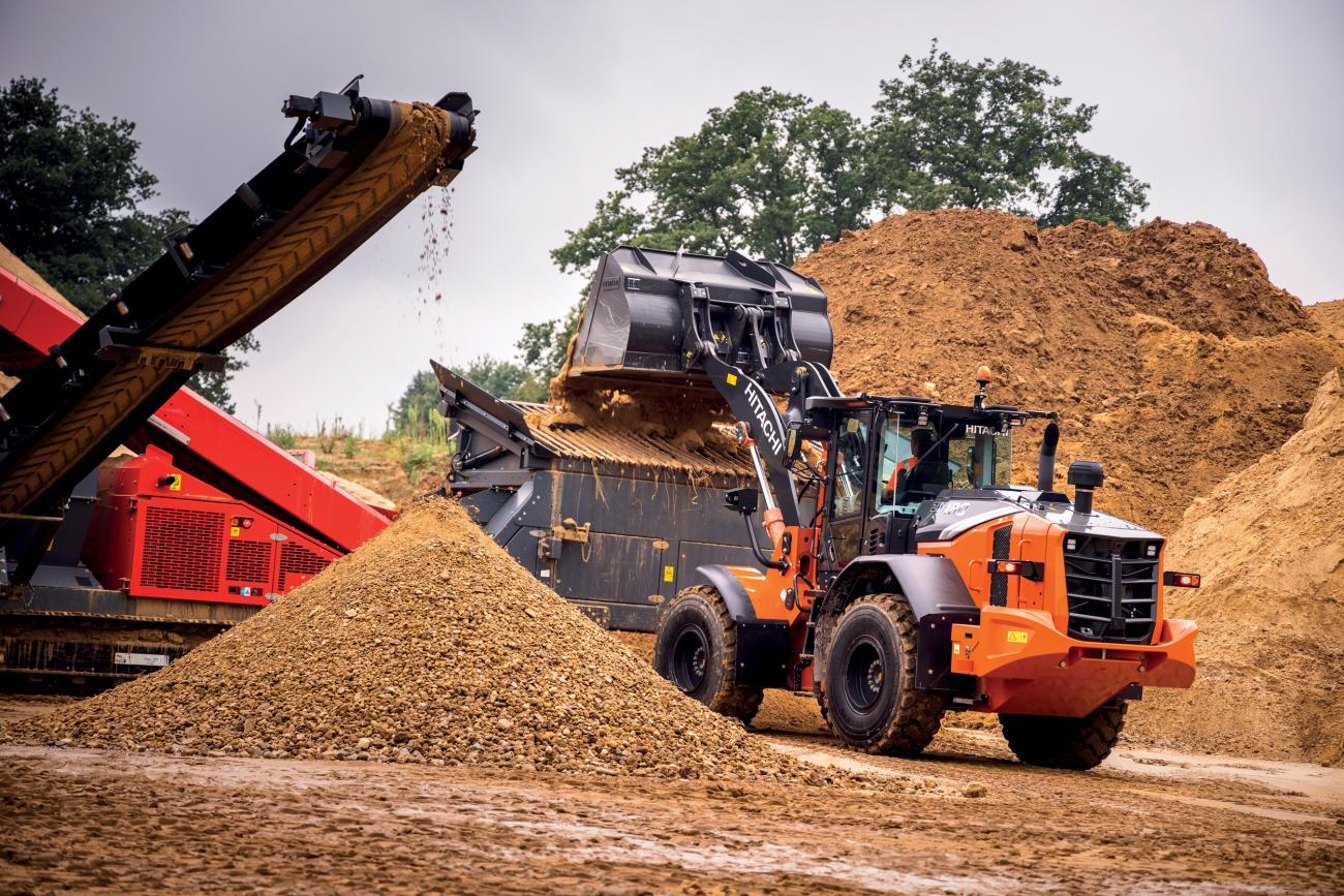 HItachi ZW180 wiellader 