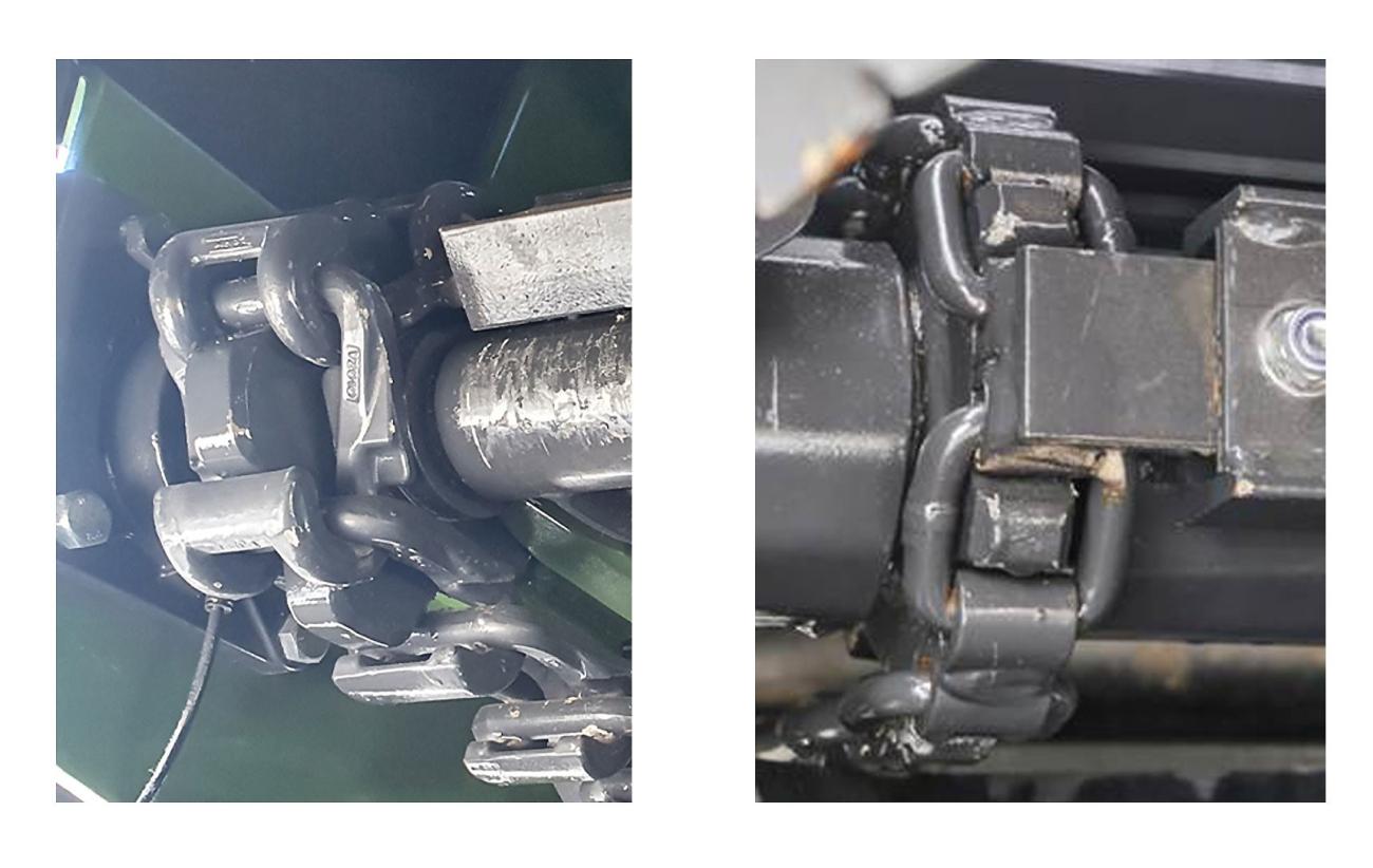 Fliegl extra zware bodemketting vaste mest strooier