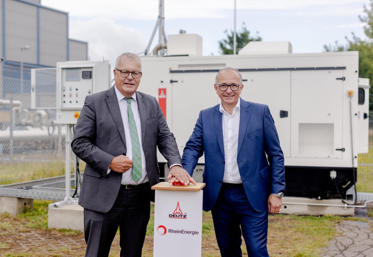 deutz genset met H2 motor 
