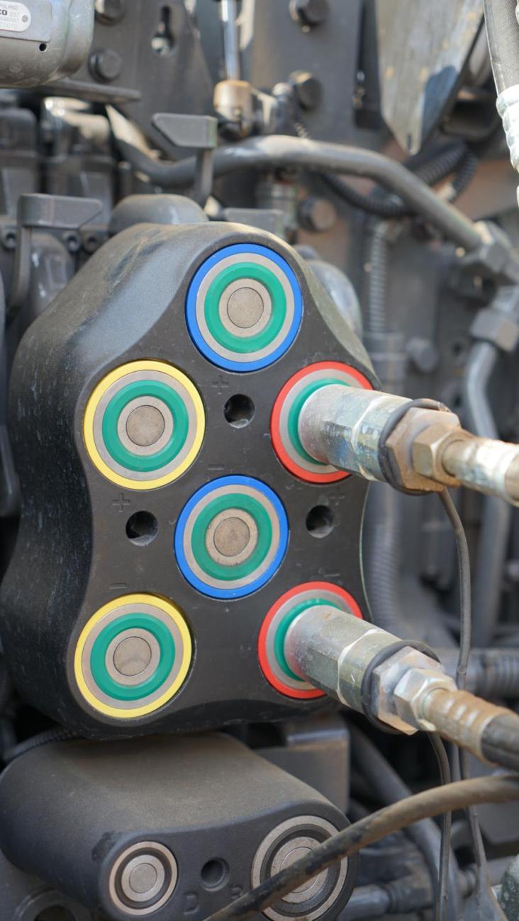 hydrauliekkoppelingen